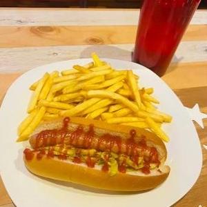 なつかしのホットドッグセット