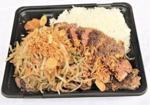 ステーキと米と選べるドリンク