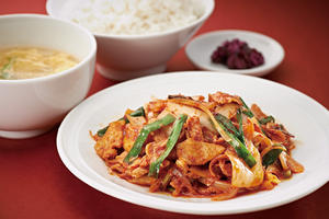 豚キムチ定食 Pork ＆ Kimchi Set Meal