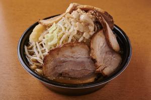③すぎ田特製 豚マシラーメン(5枚)二郎インスパイア系 Special Pork Ramen,5 Roasted Porks