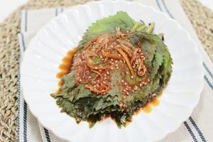 えゴマの葉キムチ  perillaleafkimchi