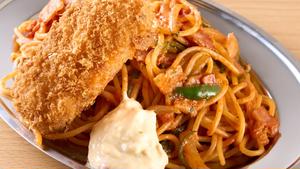 カニクリーム＆ナポリタン Crab Creamy Croquette＆Napolitan