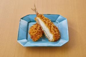 とんかつ新宿さぼてん 五島列島産鯵フライ