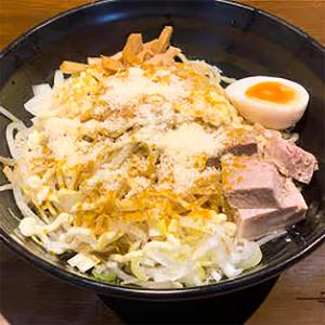 カレーチーズ油そば