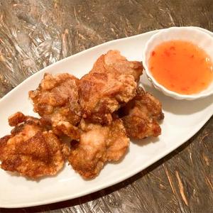 鶏カラアゲチリソース添