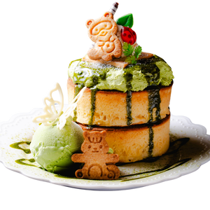 和風ホットケーキ 抹茶味