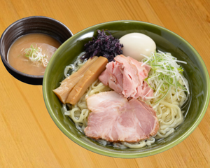 焼きあご塩らー麺 たかはし 特製昆布水つけ麺