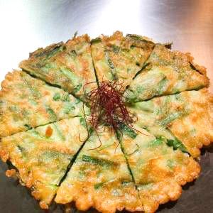 jinanの特製チヂミ(ニラ)