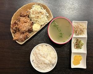 唐揚げ定食 5個