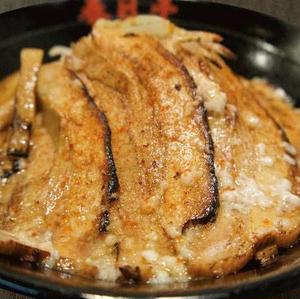 油そば春日亭 炙り鳥豚(とりとん) 大盛 2玉 Roast Pork Fillet + Chicken ＆ Pork