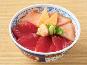 磯丸水産 まぐろ2色漬け丼