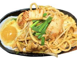 豚キムチ焼きうどん(並)