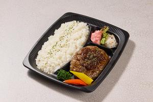 黒毛和牛100%ハンバーグ弁当