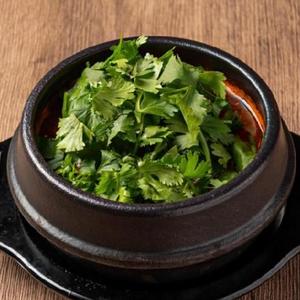 パクチーズドゥブ Coriander Cheese Sundubu