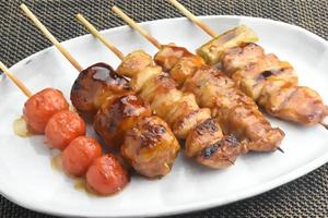串焼き盛合せ5本(タレ)