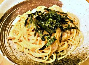 和風明太パスタ