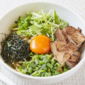 炙りチャーシューまぜそば Flame Cooked Pork Fillet Mixed Noodles