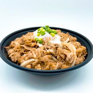 温玉味噌ダレ牛カルビ焼肉丼