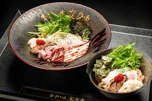 汁なし牡蠣ラーメン TKG(卵牡蠣ご飯)セット