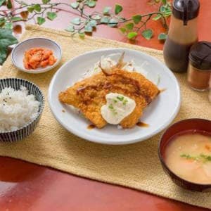 アジフライ定食