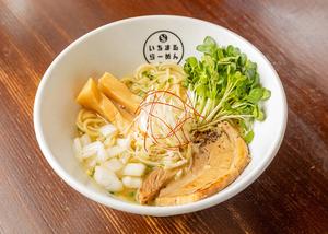 弐丸らーめん(刻み大葉香るあっさり鶏白湯)
