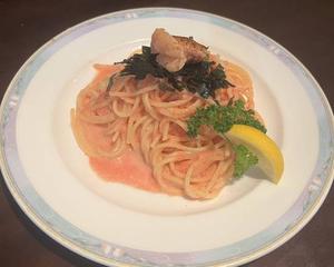 明太子クリームパスタ