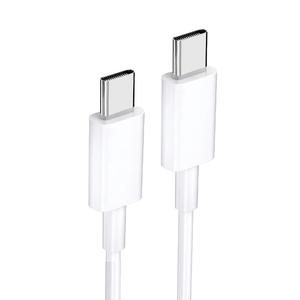 USB Type-C to Type-Cケーブル,2m,ホワイト,急速充電 ケーブルスマートフォン、タブレット、ノートパソコンのタイプc機種に対応