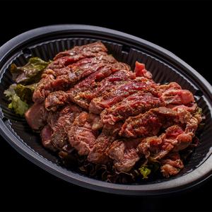 【米抜き・肉240g】リブロースステーキ|240g Grass-fed beef rib eye without rice