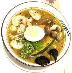 【SOUP】エビのカレーSHRIMP CURRY