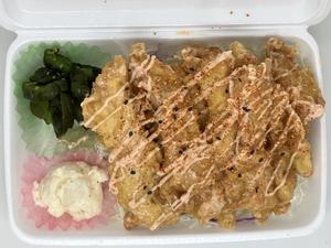 鶏笑 とり天明太マヨ弁当(8切以上入り)