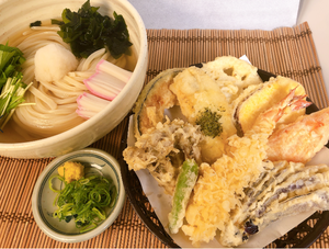 冷し天盛りうどん