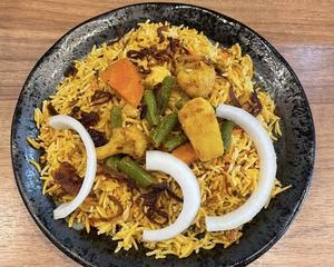ベジタブルビリヤニ・ライタ(Vegetable Biryani・Raita)