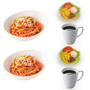 カフェ・ド・クリエ パスタ・サラダ2名様セット Pasta Salad Set for 2