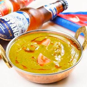 ほうれん草とチキンカレー Spinach ＆ Chicken Curry