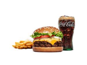 バーガーキング ダブルクアトロチーズワッパーJr.セット
