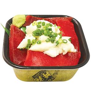 丼丸 まぐろ縁側丼 まぐろ、縁側