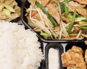 ニラレバ弁当