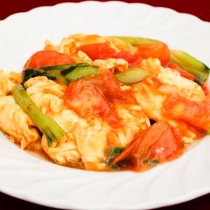 玉子とトマトの炒め