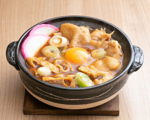 親子味噌煮込みうどん