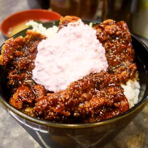 ソースチキンカツ丼タルタル