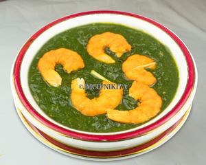 ほうれん草エビカレーHorenso Ebi Curry
