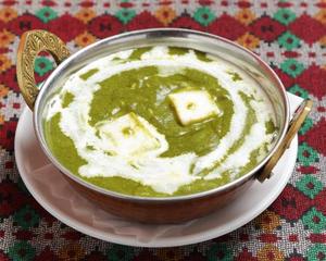 ほうれん草チーズカレー Saag Paneer Curry