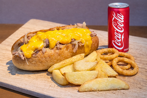 【No.1】フィリーチーズステーキ フルコンボ PHILLY CHEESE STEAK COMBO