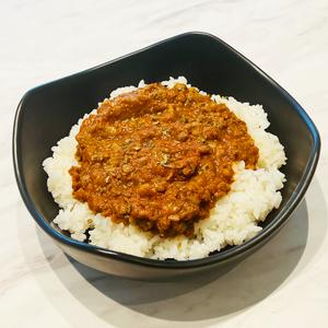 キーマカレー丼