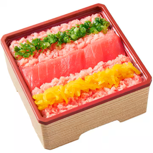 茶月 まぐろ3色重