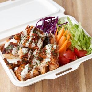 NY屋台メシ!!チキンオーバーライス 【糖質オフ】チキンオーバーサラダ Carb Free Chicken Over Salad
