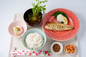 塩サバ定食
