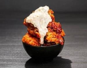 ヤンニョムタルタルのから揚げ3個