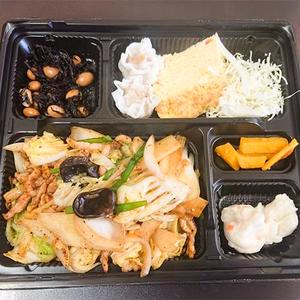 豚肉黒コショウ炒め定食 Pork ＆ Black Pepper Stir-Fry Set Meal