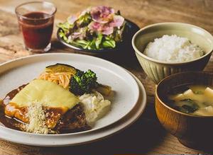 【セット】チーズハンバーグセット
